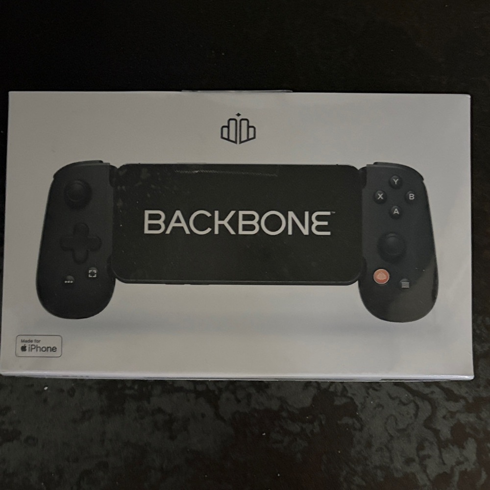 Backbone Black Mobile Gaming Controller for iPhone